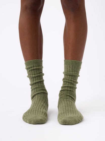 Women's Plush Lounge Calf Sock 3-Pack