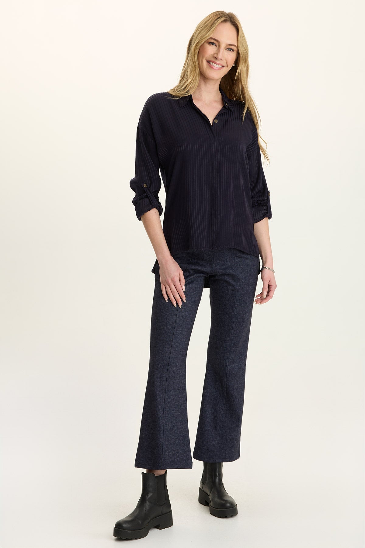 Mauro Ponte Casual Flare Pant