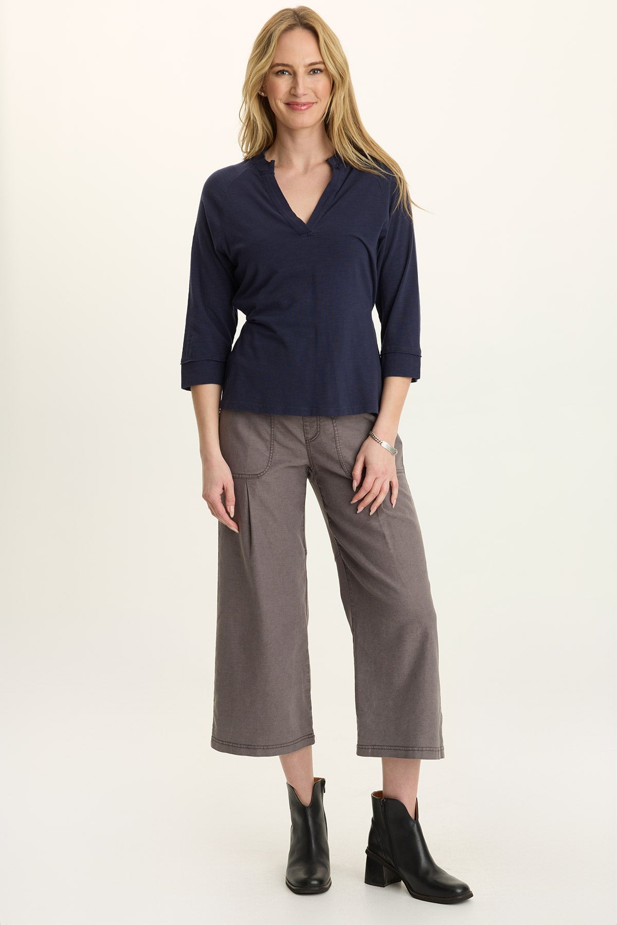 Angelo Stretch Jersey V-Neck Tee