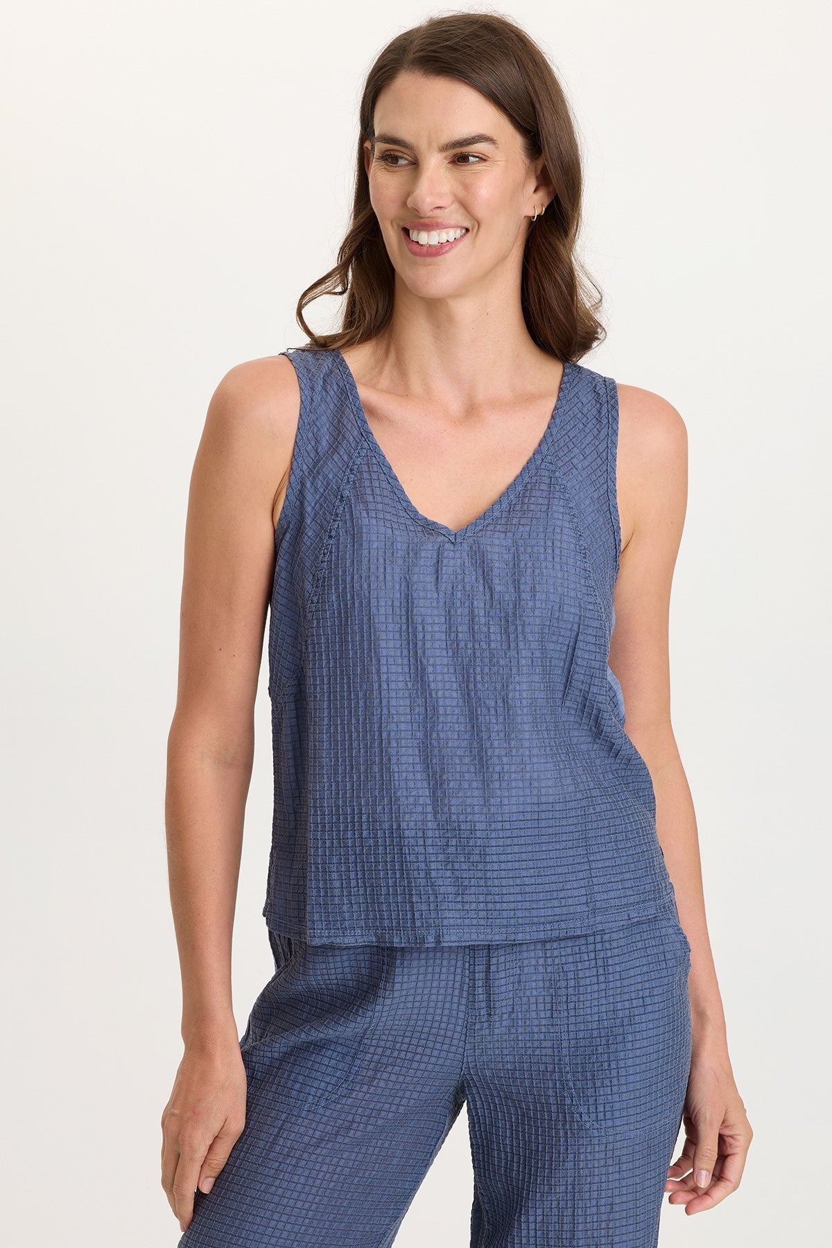 Aria Waffle Weave Tank