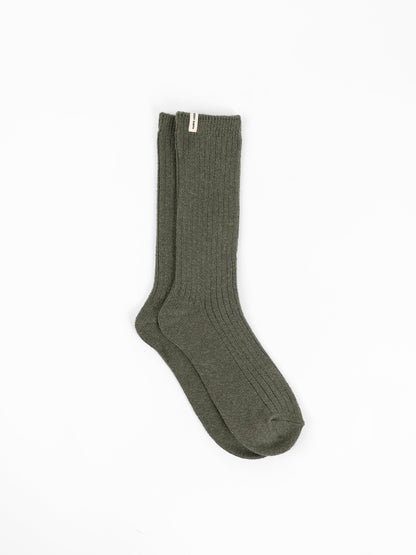 Men's Plush Lounge Calf Sock