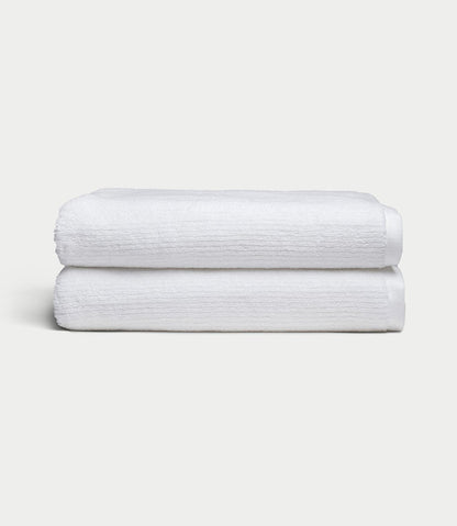 Ribbed Terry Bath Sheets
