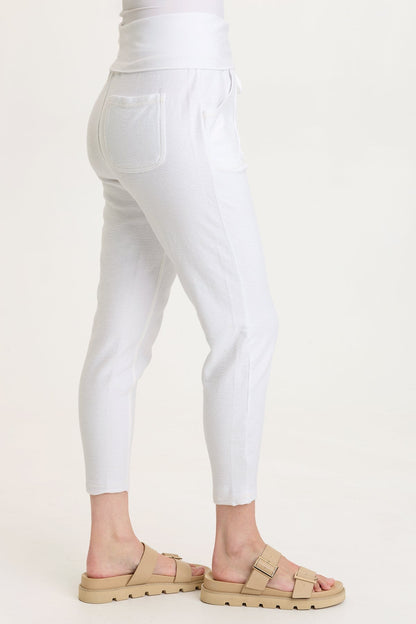 Kiefer Slim Leg Crepe Knit Pant