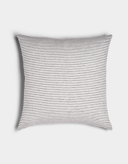 Striped Linen Throw Pillow
