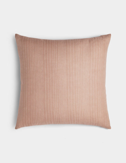 Striped Linen Throw Pillow