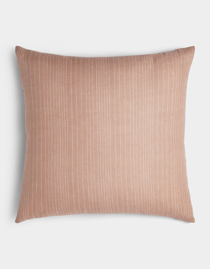 Striped Linen Throw Pillow
