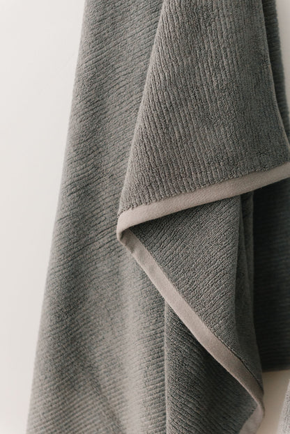 Ribbed Terry Bath Towels