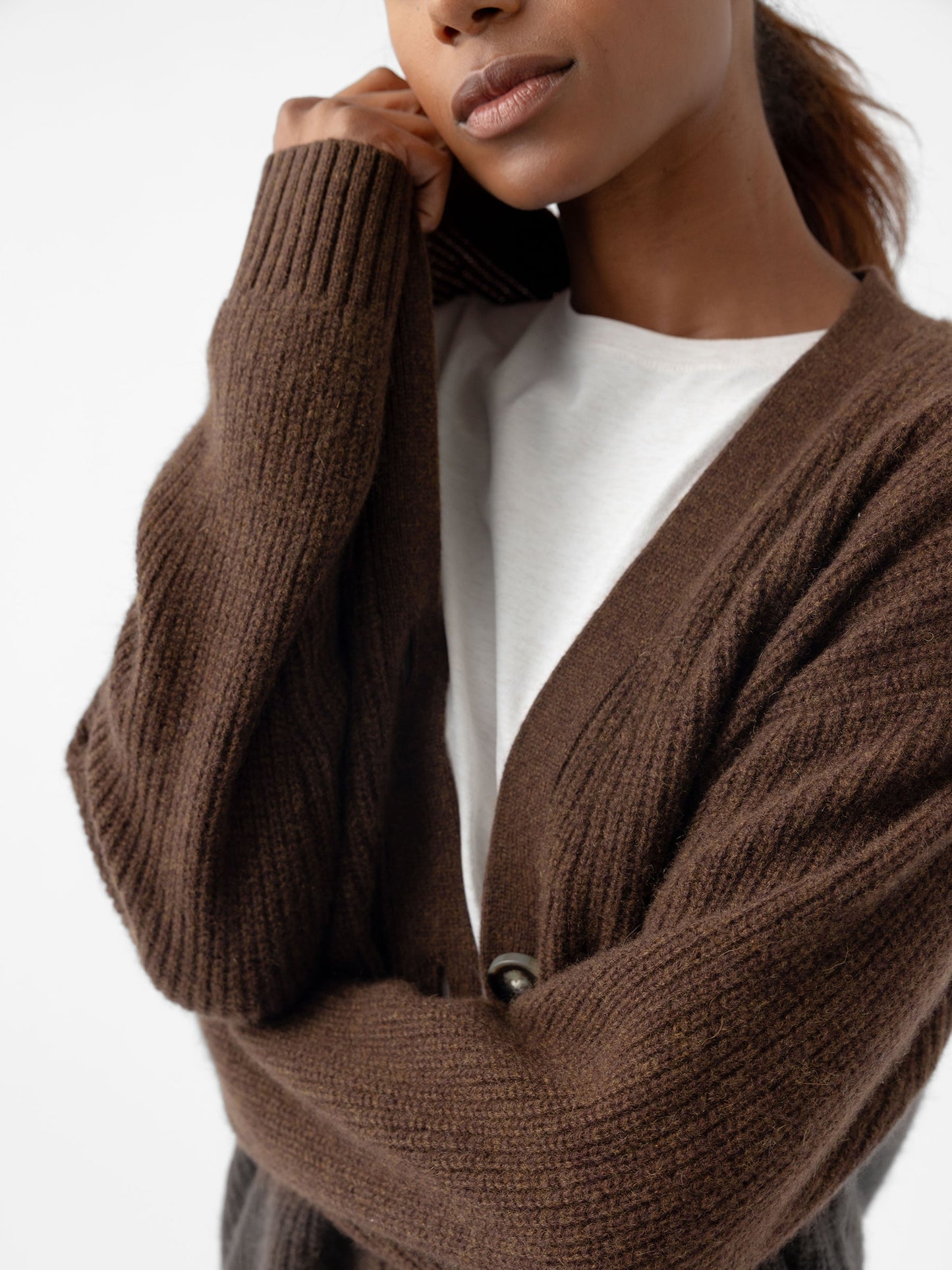 Oversized Sunday Cashmere Cardigan - Last Chance
