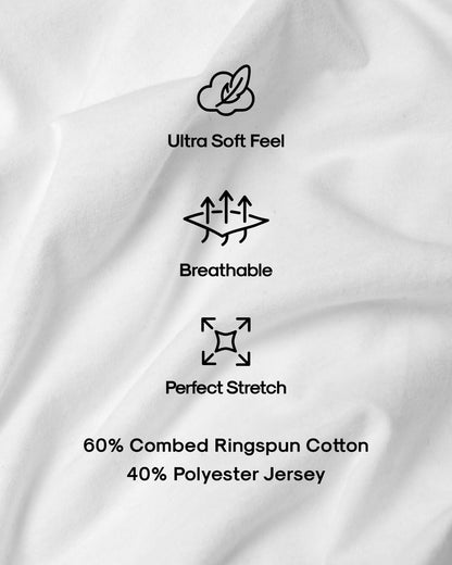 Black & White Classic Long Sleeve Crew Neck 6-Pack
