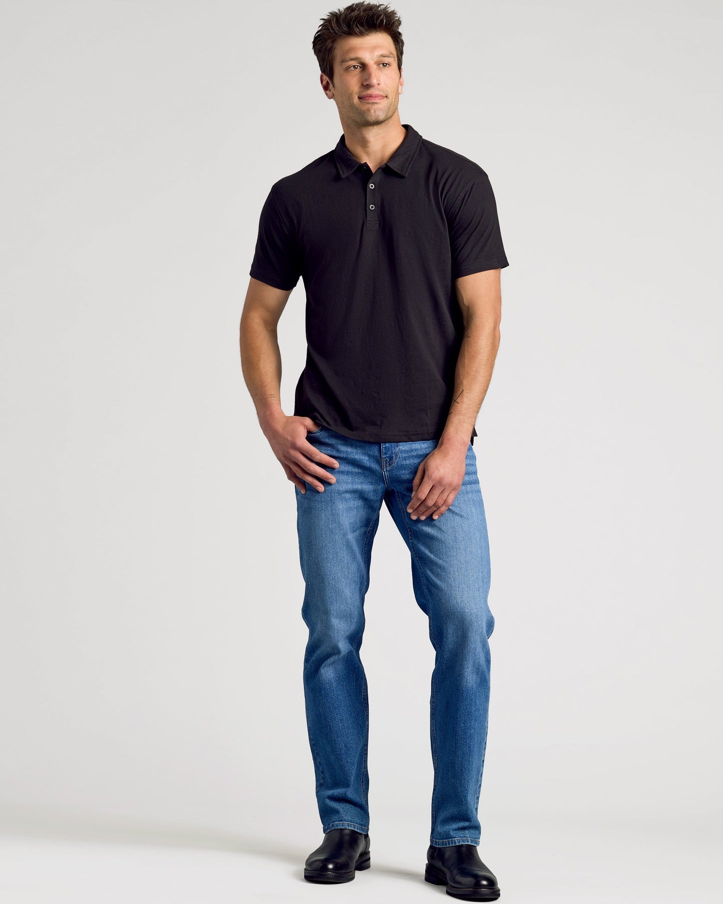 All Black Classic Polo 10-Pack
