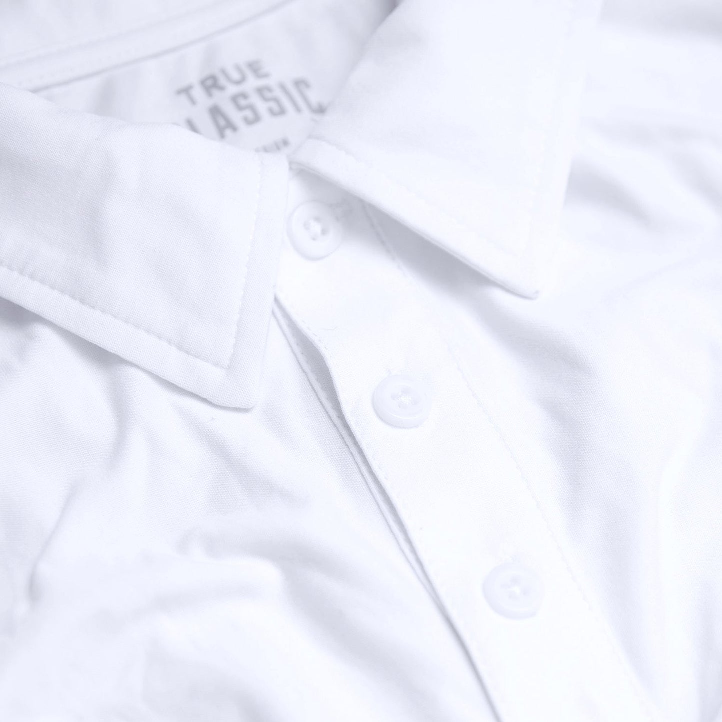 White Active Polo