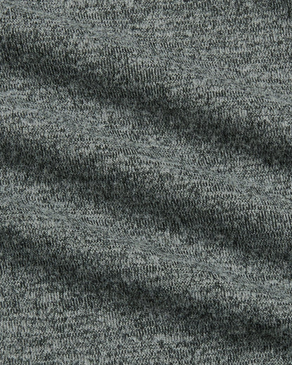Charcoal Heather Gray Short Sleeve Comfort Knit Shirt
