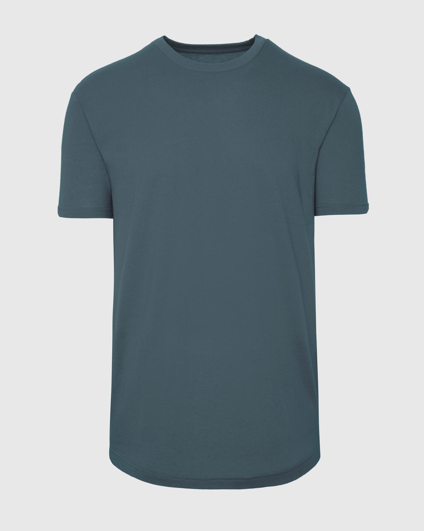 Neptune Curved Hem Classic Crew Neck
