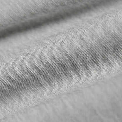 Heather Light Gray Active Long Sleeve Crew T-Shirt
