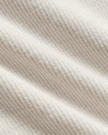 Womens Oatmeal Ribbed High Neck Tank 3-Pack