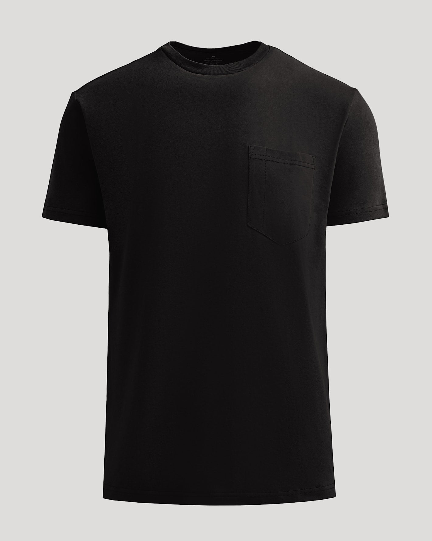Black Heavyweight Pocket Crew