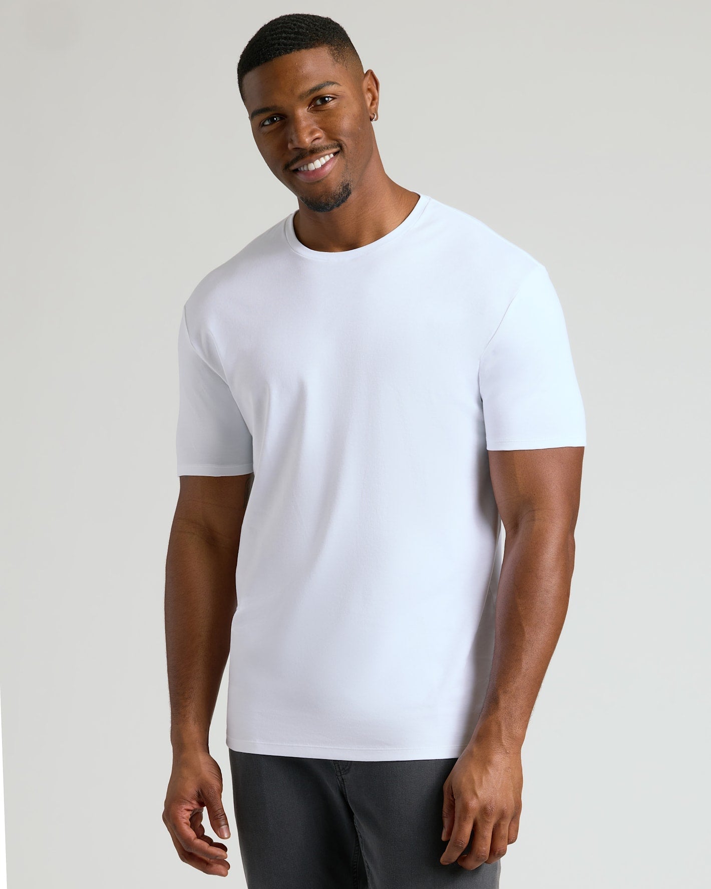 Tall Pima Cotton Blend Crew 2-Pack