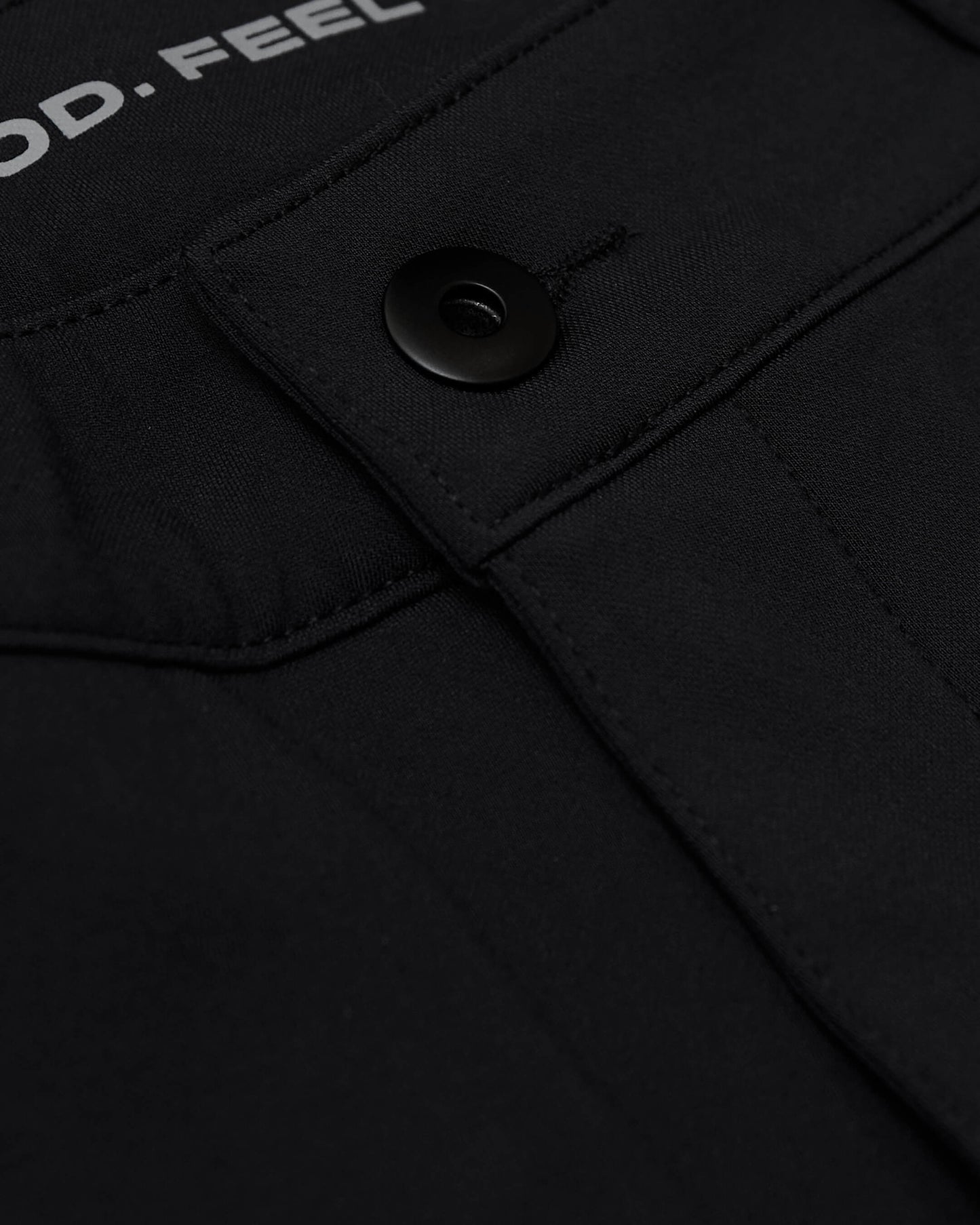Black Commuter Short