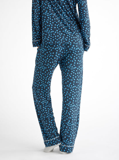 Women's Bamboo Stretch-Knit Long Sleeve Pajama Set - Last Chance