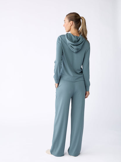 Women's Brushed Bamboo Wide Leg Pull-On Pant