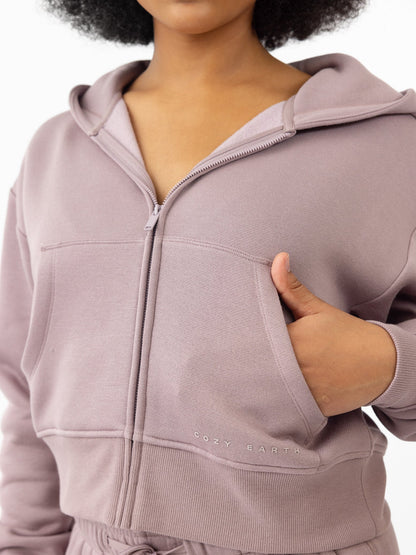 Women's CityScape Cropped Full Zip - Last Chance