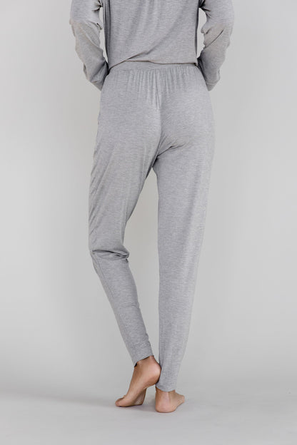 Women's Bamboo Stretch-Knit Tapered Pant