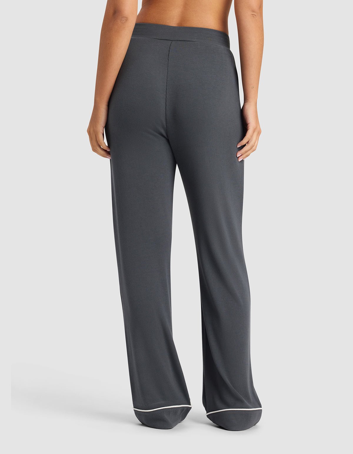 Women's Bamboo Rib-Knit Classic Pajama Pant