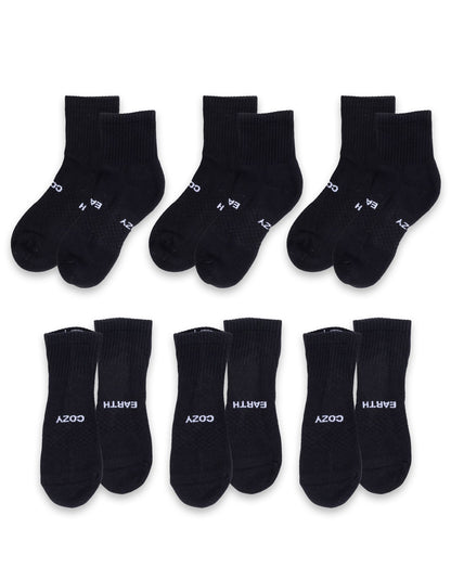 Women's Essential Quarter Sock 6-Pack
