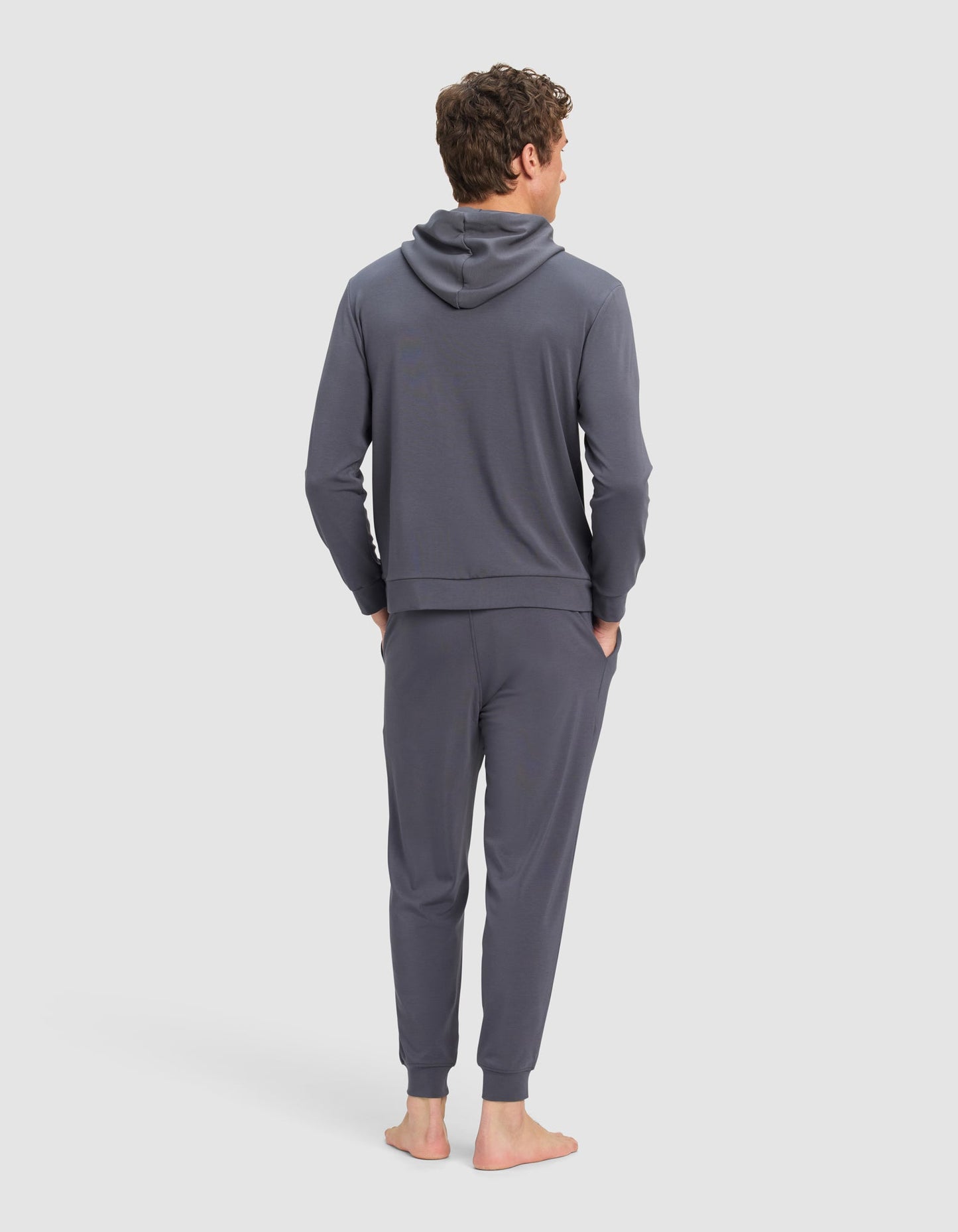 Men's Brushed Bamboo Hoodie & Jogger Set