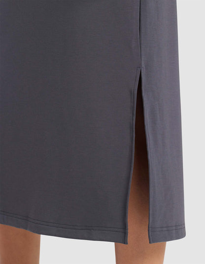 Women's Brushed Bamboo Midi Dress