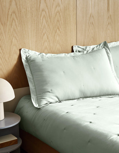Soft-Wash Cotton Quilt Set