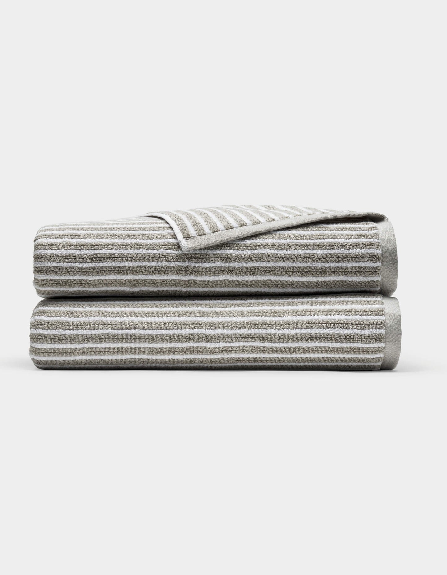 Ribbed Terry Bath Sheets