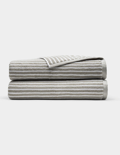Ribbed Terry Bath Sheets