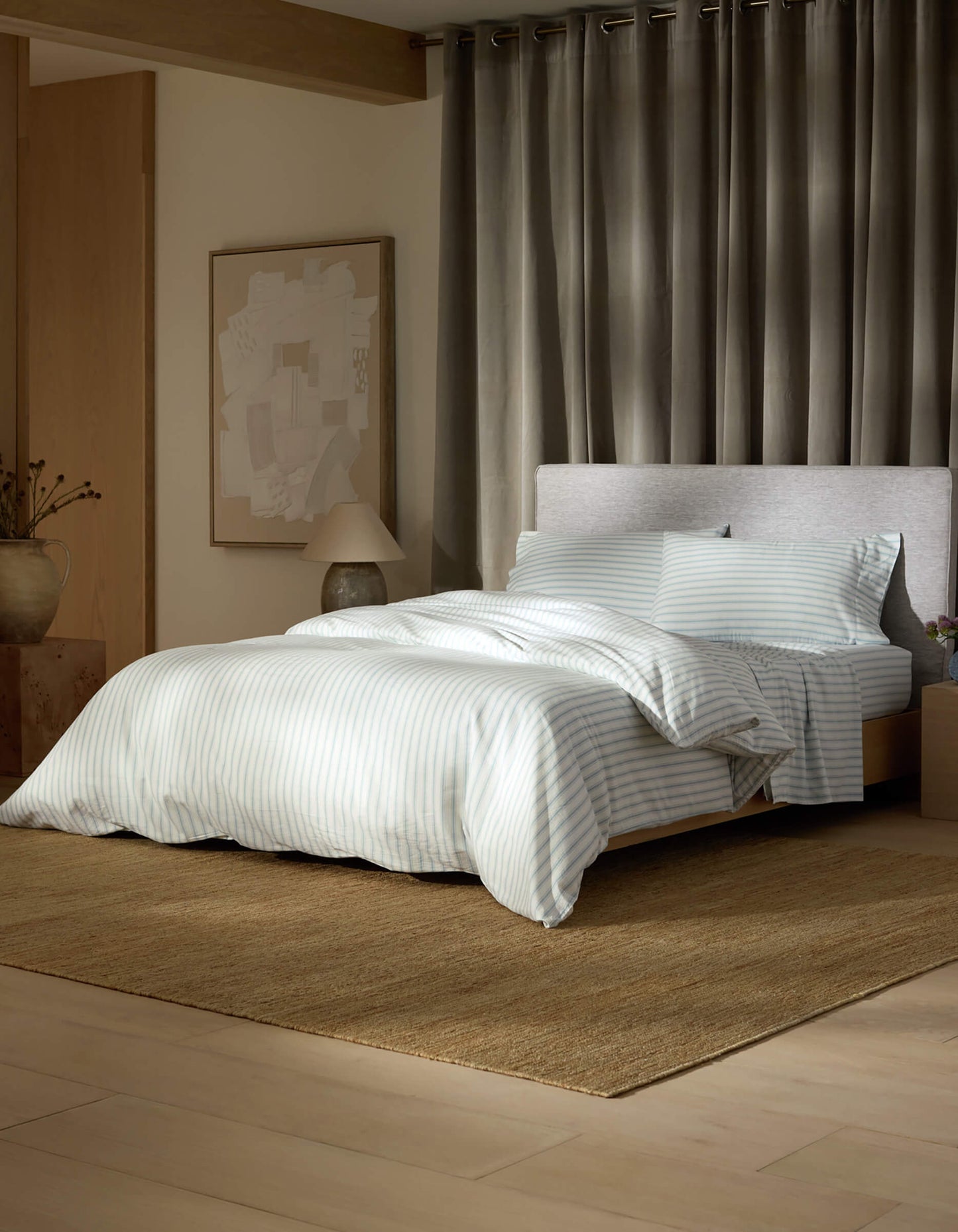 Soft-Wash Cotton Bedding Deluxe Bundle - Silk