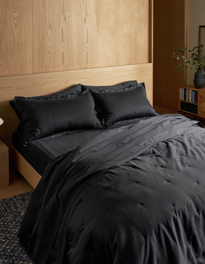 Soft-Wash Cotton Quilt Set