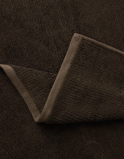 Ribbed Terry Bath Towel Set