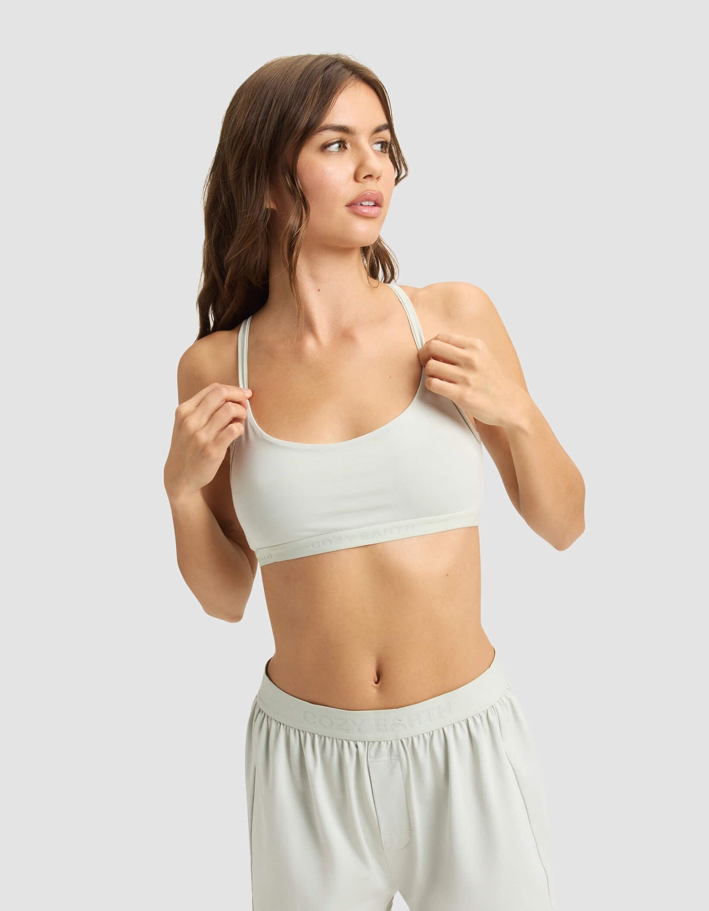 Women's First Layer Pajama Soft Bra & Boxer Short Set
