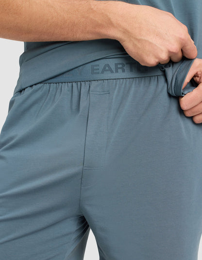 Men's First Layer Pajama Short Sleeve Tee & Pant Set