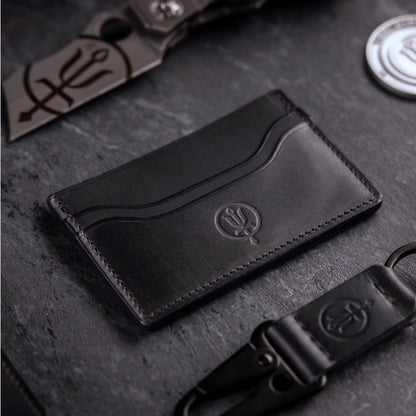 LEATHER CARDHOLDER WALLET