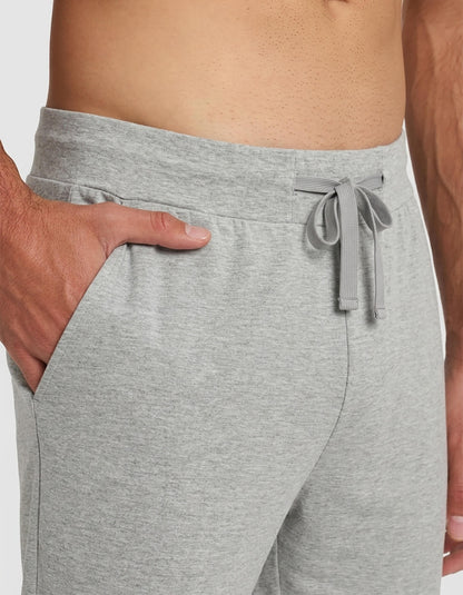 Men's Bamboo Stretch-Knit Short Sleeve Tee & Pant Pajama Set