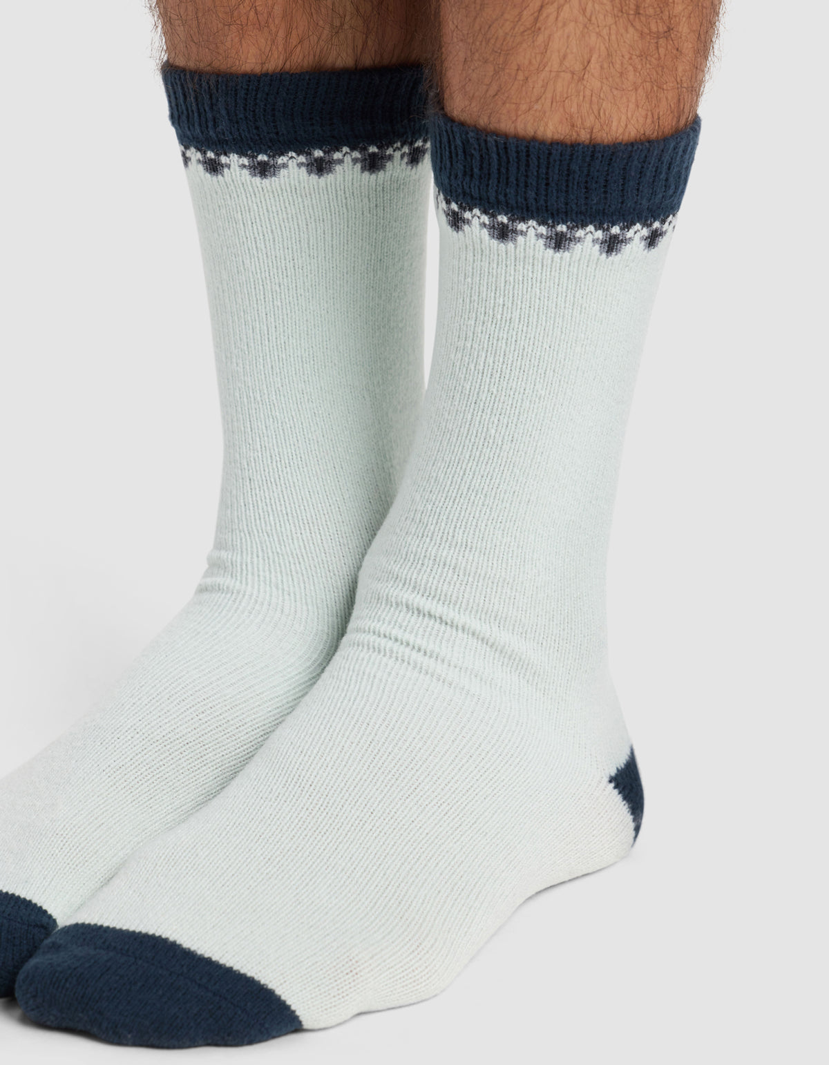 Mistletoe Plush Lounge Calf Sock - Last Chance