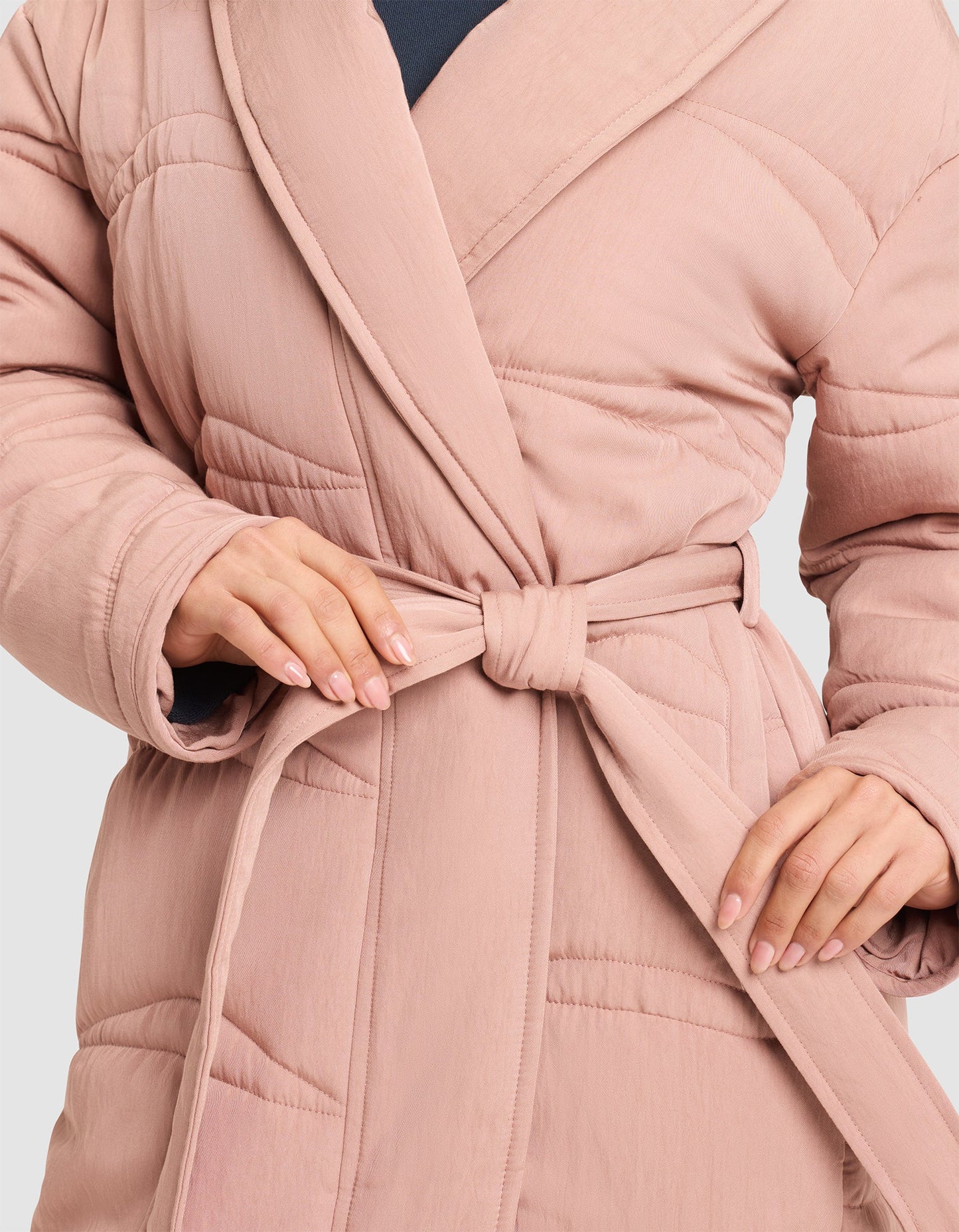 Women's Quilted House Coat - Last Chance