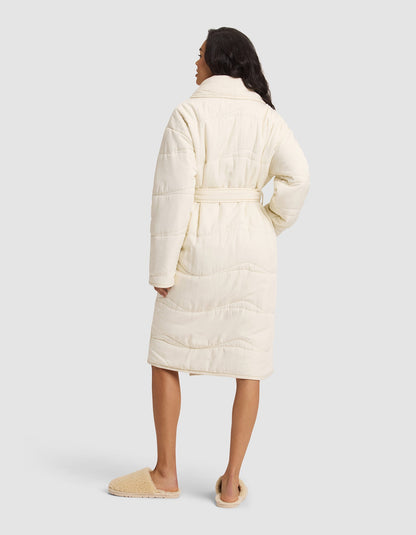 Women's Quilted House Coat - Last Chance