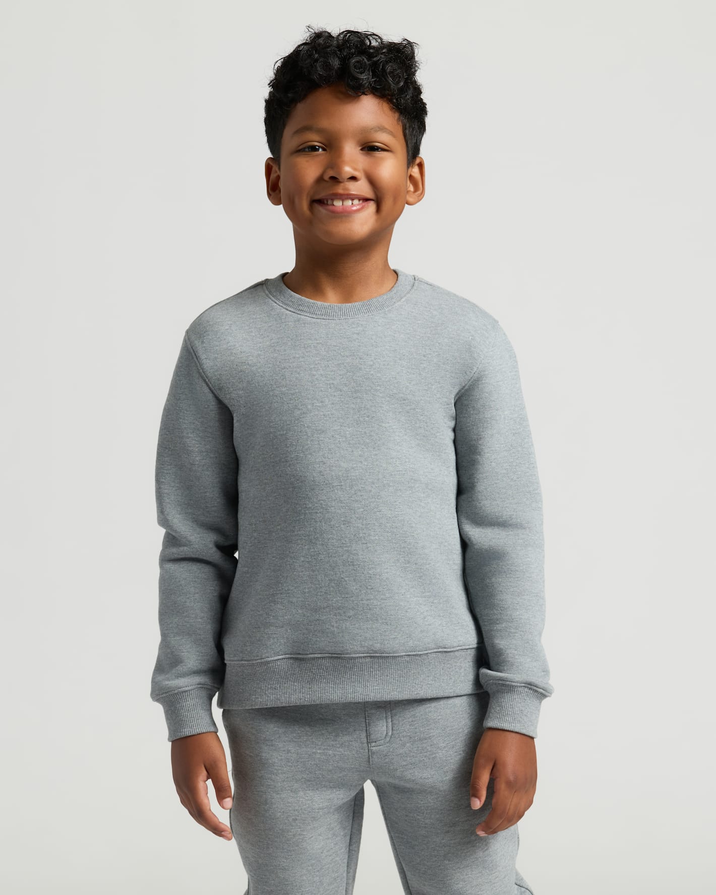 Boys' Fleece Crew Neck 2-Pack