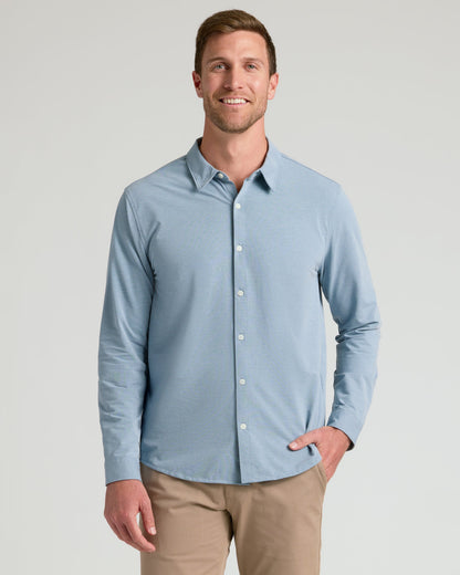 Blue Stretch Oxford 2.0