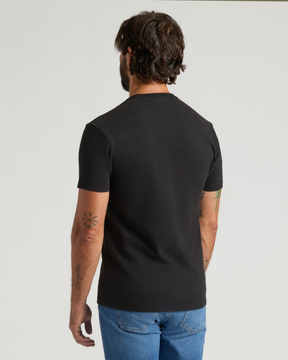 Black Heavyweight Pocket Crew