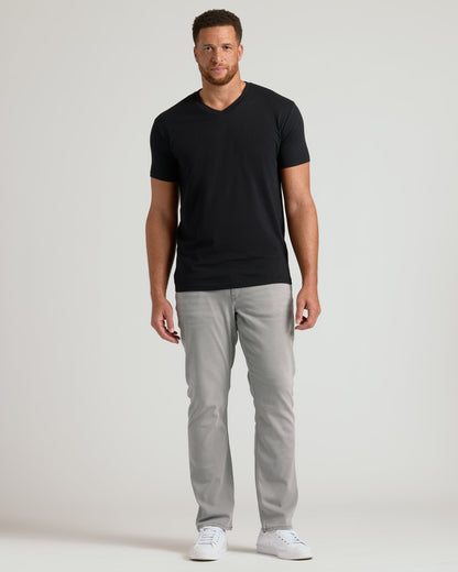 Black Classic Tall V-Neck 10-Pack