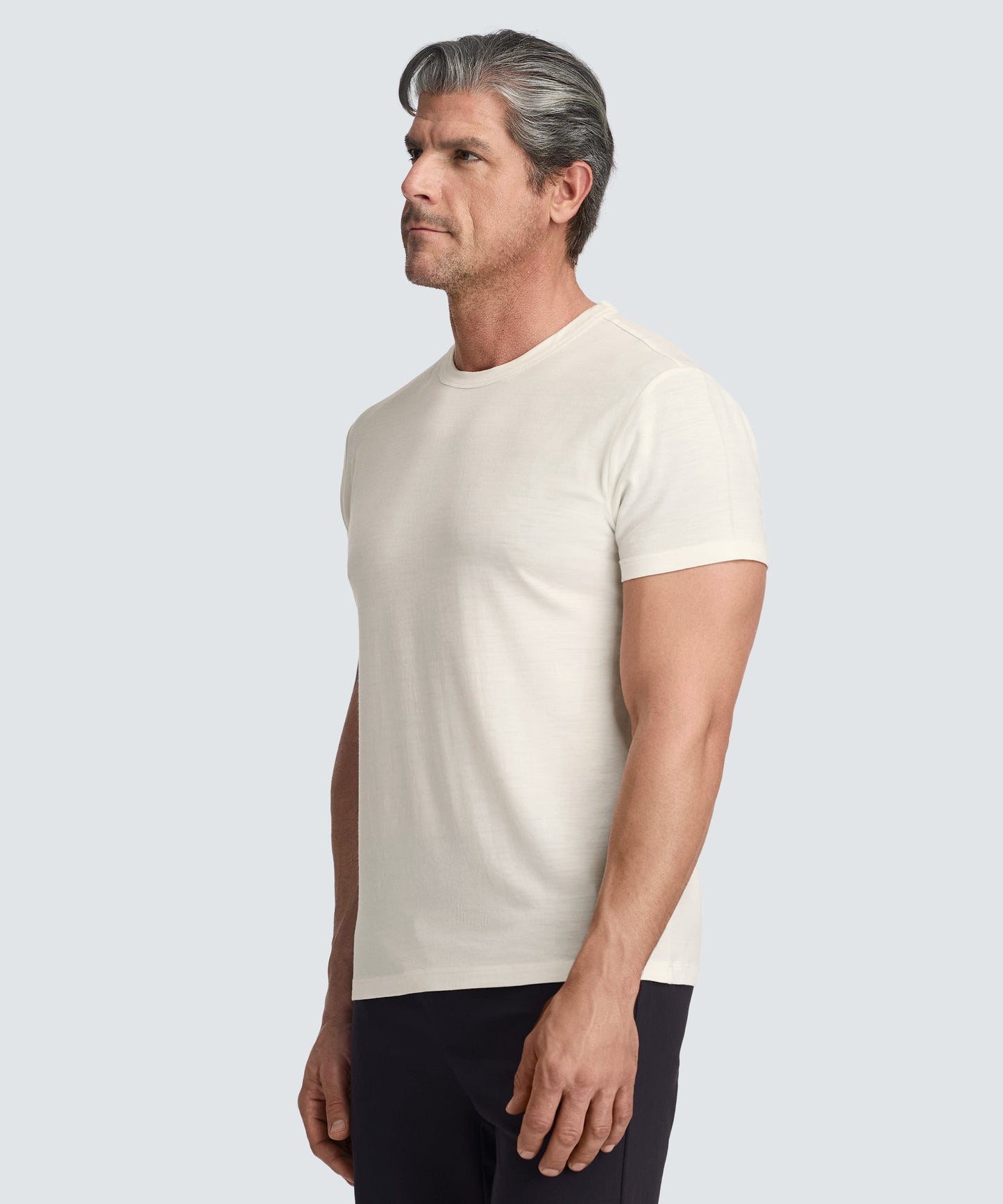 Men's Tall Merino Crew Neck T-Shirt
