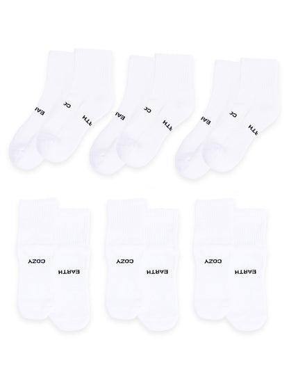 Men's Essential Quarter Sock 6-Pack