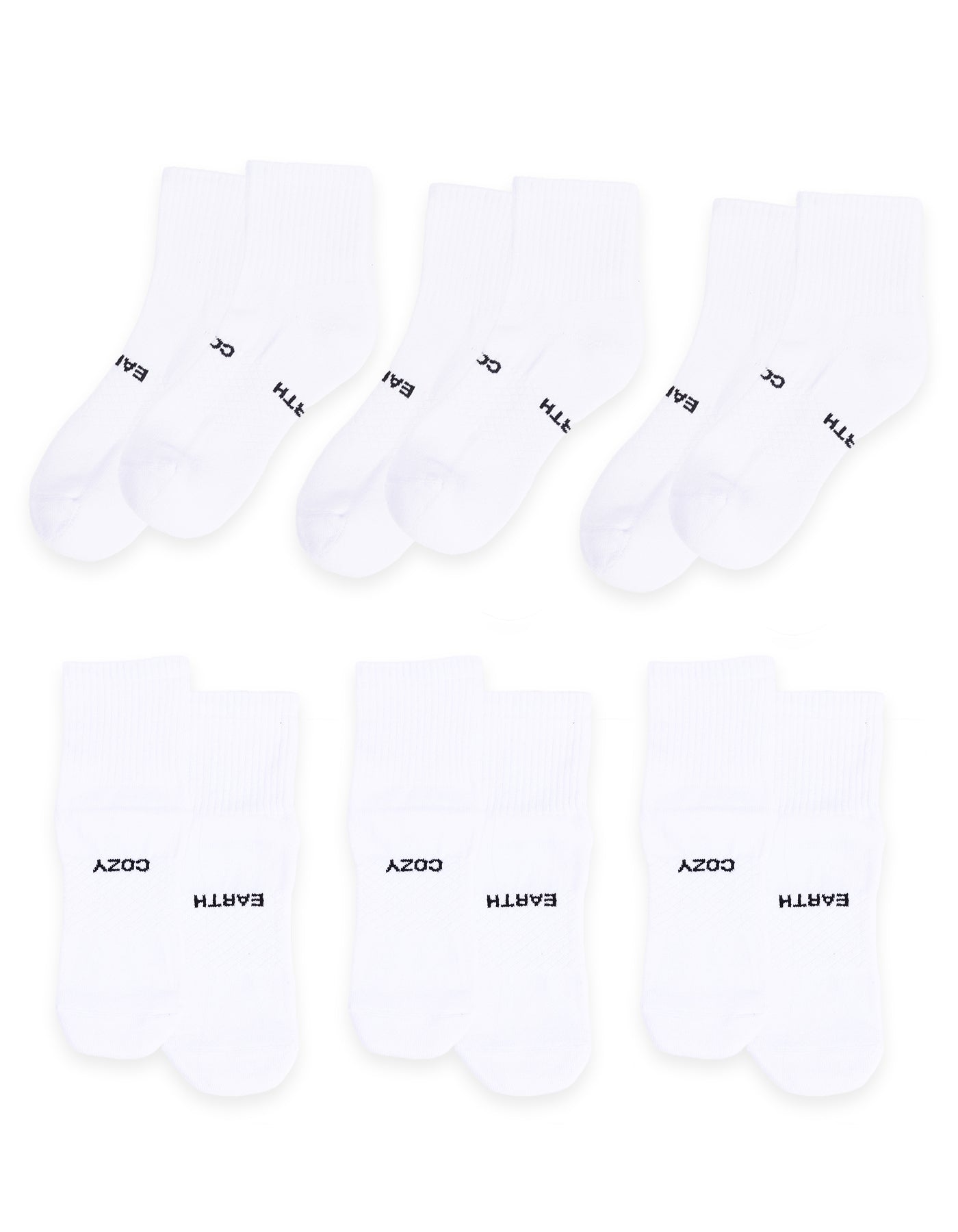 Women's Essential Quarter Sock 6-Pack